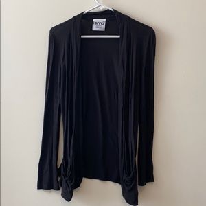 Black cardigan